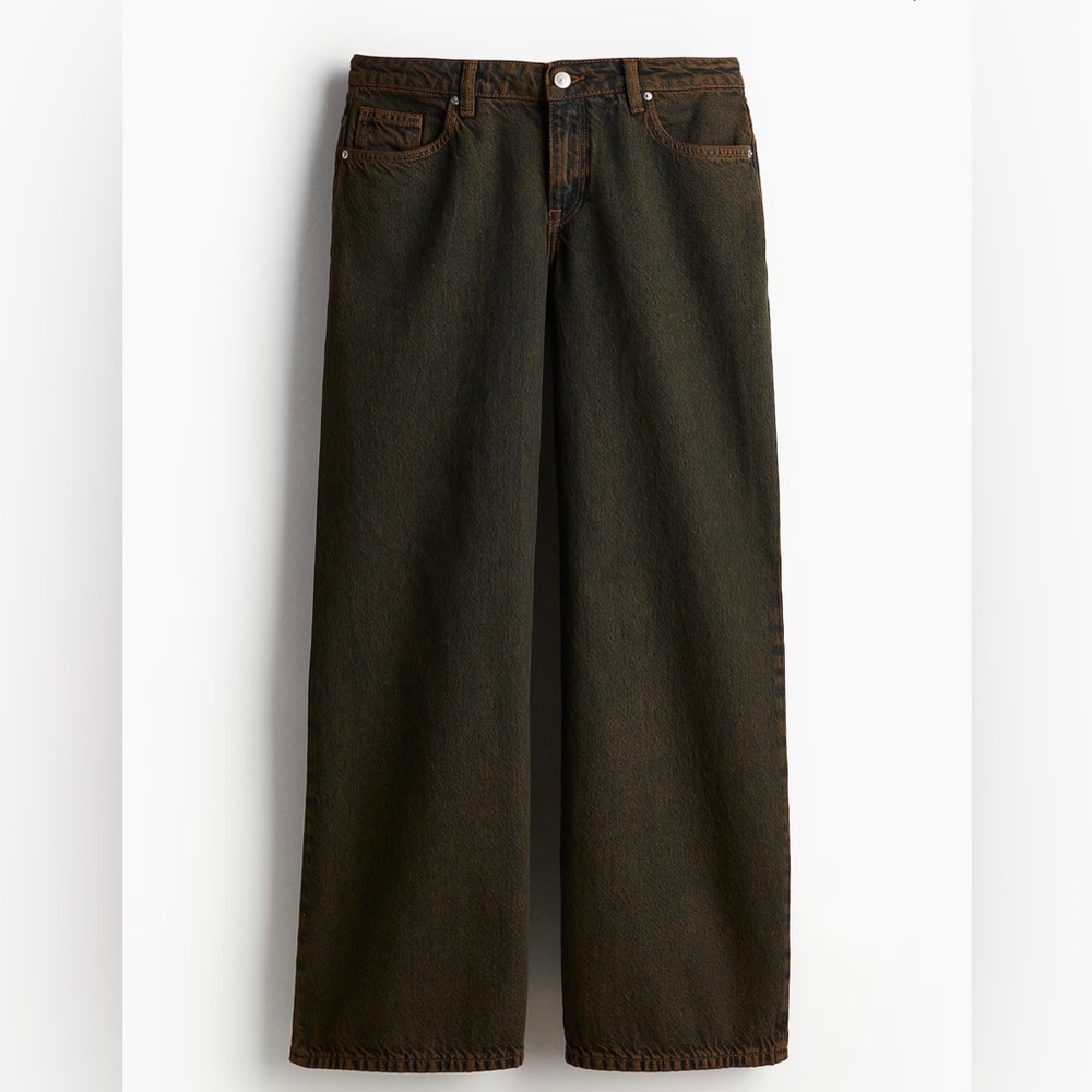 Brand New With Tags Baggy Wide Low Jeans Size 12